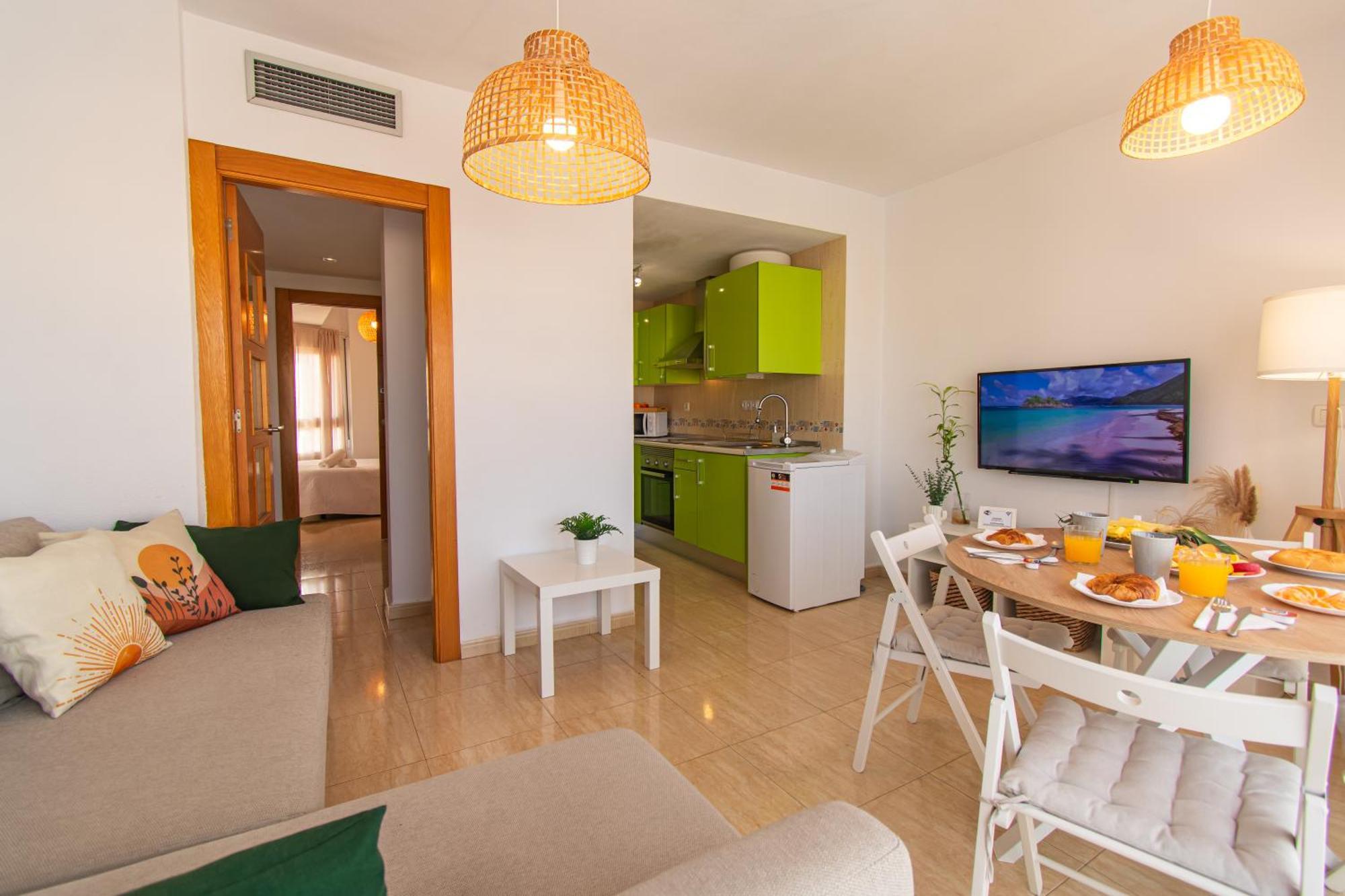 Avenida Principal Cerca De La Playa Con Aire Acondicionado Y Wifi - By Aloha Palma Apartment Aguilas Ngoại thất bức ảnh
